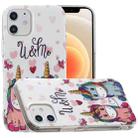 For iPhone 12 mini Luminous TPU Soft Protective Case(Couple Unicorn) - 1