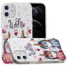 For iPhone 12 / 12 Pro Luminous TPU Soft Protective Case(Couple Unicorn) - 1