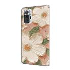 For Redmi Note 10 Pro 4G Fresh Painted Leather Phone Case(Sunflower) - 3