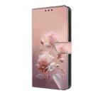 For Redmi Note 12 5G Global Fresh Painted Leather Phone Case(Ceramic Flowers) - 2