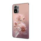 For Redmi Note 12 Pro 4G / 11 Pro Fresh Painted Leather Phone Case(Ceramic Flowers) - 3