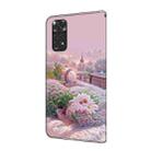 For Redmi Note 11 / 11S Fresh Painted Leather Phone Case(Garden) - 3