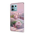 For Redmi Note 13 5G Fresh Painted Leather Phone Case(Garden) - 3