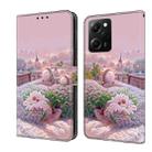 For Redmi Note 12 Pro 5G Global Fresh Painted Leather Phone Case(Garden) - 1