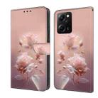 For Redmi Note 12 Pro 5G Global Fresh Painted Leather Phone Case(Ceramic Flowers) - 1