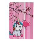 For Samsung Galaxy Tab S6 Lite / P610 Painted Pattern Horizontal Flip Leather Case with Holder(Sakura Unicorn) - 3