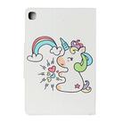 For Samsung Galaxy Tab S6 Lite / P610 Painted Pattern Horizontal Flip Leather Case with Holder(Sideways Unicorn) - 3