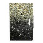 For Samsung Galaxy Tab S6 Lite / P610 Painted Pattern Horizontal Flip Leather Case with Holder(Black and Yellow Sand) - 2