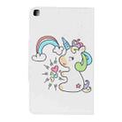 For Samsung Galaxy Tab A 8.0 (2019) / T290 Painted Pattern Horizontal Flip Leather Case with Holder(Sideways Unicorn) - 3