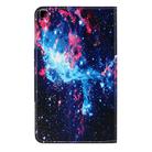For Samsung Galaxy Tab A 8.0 (2019) / T290 Painted Pattern Horizontal Flip Leather Case with Holder(Starry Sky) - 3
