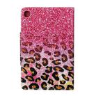 For Samsung Galaxy Tab A 8.4 (2020) / T307 Painted Pattern Horizontal Flip Leather Case with Holder(Leopard Powder Sand) - 3