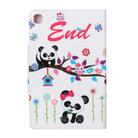 For Samsung Galaxy Tab A 8.4 (2020) / T307 Painted Pattern Horizontal Flip Leather Case with Holder(Panda) - 3