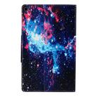 For Samsung Galaxy Tab A 10.1 (2019) / T510 / T515 Painted Pattern Horizontal Flip Leather Case with Holder(Starry Sky) - 3