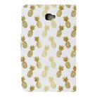For Samsung Galaxy Tab A 10.1 (2016) / T580 Painted Pattern Horizontal Flip Leather Case with Holder(Pineapple) - 3