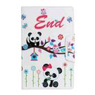 For Samsung Galaxy Tab A 10.1 (2016) / T580 Painted Pattern Horizontal Flip Leather Case with Holder(Panda) - 2