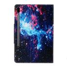 For Samsung Galaxy Tab S6 / T860 Painted Pattern Horizontal Flip Leather Case with Holder(Starry Sky) - 3