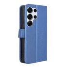 For Samsung Galaxy S25 Ultra 5G Diamond Texture Leather Phone Case(Blue) - 3