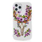 For iPhone 12 Pro Max Luminous TPU Soft Protective Case(Flower Deer) - 3