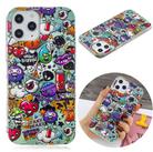 For iPhone 12 Pro Max Luminous TPU Soft Protective Case(Rubbish) - 1