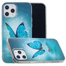 For iPhone 12 Pro Max Luminous TPU Soft Protective Case(Butterfly) - 2