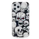 For iPhone 12 Pro Max Luminous TPU Soft Protective Case(Skull) - 3