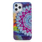 For iPhone 12 Pro Max Luminous TPU Soft Protective Case(Half Flower) - 3