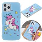 For iPhone 12 Pro Max Luminous TPU Soft Protective Case(Star Unicorn) - 1