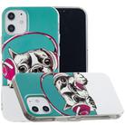 For iPhone 12 mini Luminous TPU Soft Protective Case(Headset Dog) - 2