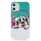 For iPhone 12 mini Luminous TPU Soft Protective Case(Headset Dog) - 3