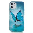 For iPhone 12 mini Luminous TPU Soft Protective Case(Butterfly) - 3