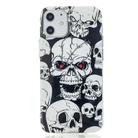 For iPhone 12 mini Luminous TPU Soft Protective Case(Skull) - 3