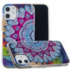 For iPhone 12 mini Luminous TPU Soft Protective Case(Half Flower) - 2