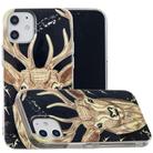 For iPhone 12 mini Luminous TPU Soft Protective Case(Deer Head) - 2