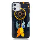 For iPhone 12 / 12 Pro Luminous TPU Soft Protective Case(Black Wind Chimes) - 3