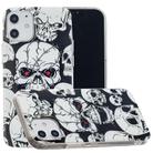 For iPhone 12 / 12 Pro Luminous TPU Soft Protective Case(Skull) - 2