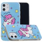 For iPhone 12 / 12 Pro Luminous TPU Soft Protective Case(Star Unicorn) - 2