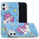 For iPhone 12 / 12 Pro Luminous TPU Soft Protective Case(Star Unicorn) - 2