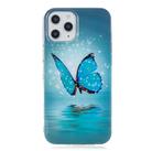 For iPhone 12 / 12 Pro Luminous TPU Soft Protective Case(Butterfly) - 3