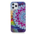 For iPhone 12 / 12 Pro Luminous TPU Soft Protective Case(Half Flower) - 3
