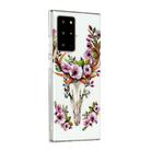 For Samsung Galaxy Note20 Ultra Luminous TPU Soft Protective Case(Flower Deer) - 3