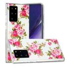 For Samsung Galaxy Note20 Ultra Luminous TPU Soft Protective Case(Rose Flower) - 2