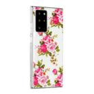 For Samsung Galaxy Note20 Ultra Luminous TPU Soft Protective Case(Rose Flower) - 3