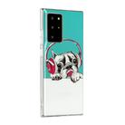 For Samsung Galaxy Note20 Ultra Luminous TPU Soft Protective Case(Headset Dog) - 3