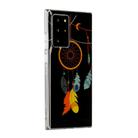 For Samsung Galaxy Note20 Ultra Luminous TPU Soft Protective Case(Black Wind Chimes) - 3