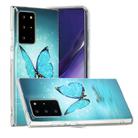 For Samsung Galaxy Note20 Ultra Luminous TPU Soft Protective Case(Butterfly) - 2