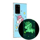 For Samsung Galaxy Note20 Ultra Luminous TPU Soft Protective Case(Star Unicorn) - 1