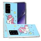 For Samsung Galaxy Note20 Ultra Luminous TPU Soft Protective Case(Star Unicorn) - 2