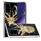 For Samsung Galaxy Note20 Ultra Luminous TPU Soft Protective Case(Deer Head) - 2