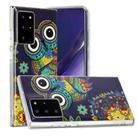 For Samsung Galaxy Note20 Ultra Luminous TPU Soft Protective Case(Blue Owl) - 2
