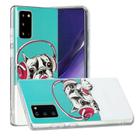 For Samsung Galaxy Note20 Luminous TPU Soft Protective Case(Headset Dog) - 2